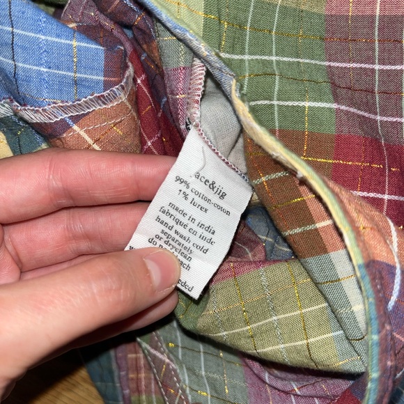 Ace & Jig Madras Suit Up Jumpsuit Size Small - Picture 9 of 15